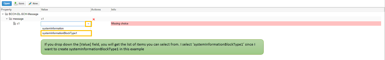 ASN.1 Editor workflow screenshot related to New ASN Creation Step 08 p