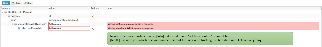 ASN.1 Editor workflow screenshot related to New ASN Creation Step 11 p