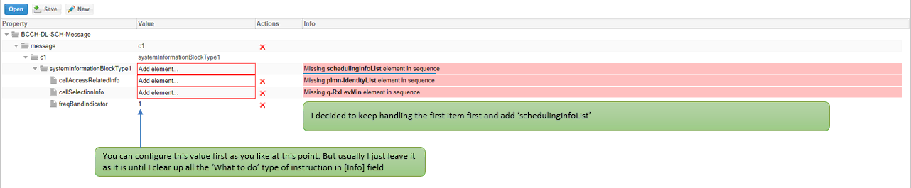 ASN.1 Editor workflow screenshot related to New ASN Creation Step 15 p