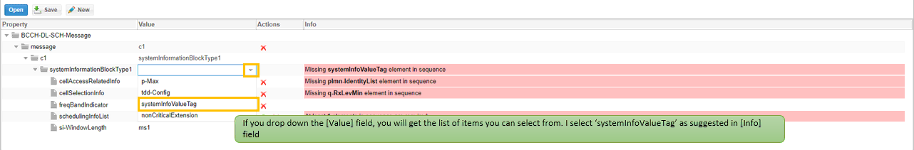 ASN.1 Editor workflow screenshot related to New ASN Creation Step 20 p