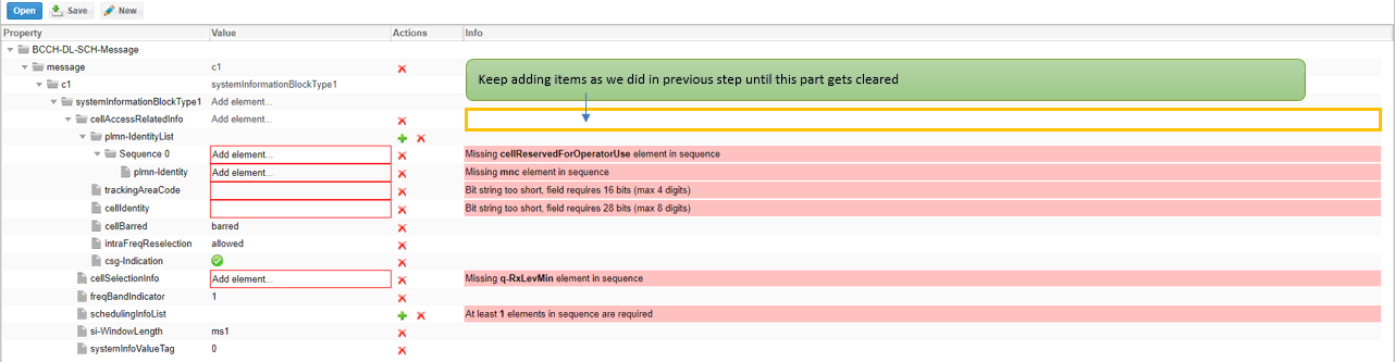 ASN.1 Editor workflow screenshot related to New ASN Creation Step 26 p