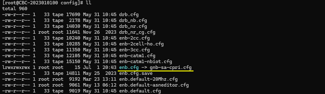 LTE CMAS Config 01