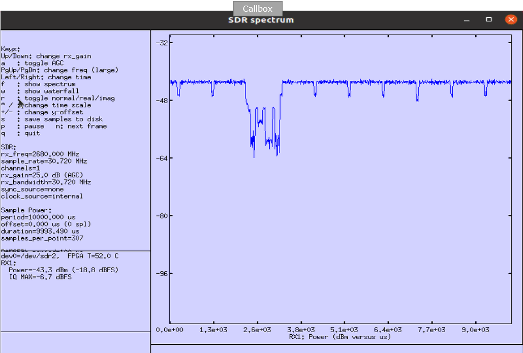 Channel Simulator configuration or test result related to Run 07