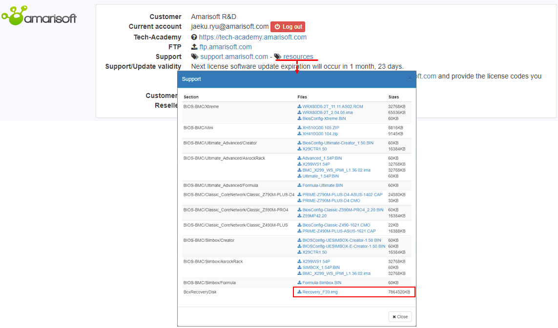 Install RecoveryUSB Download RecoveryImage 03