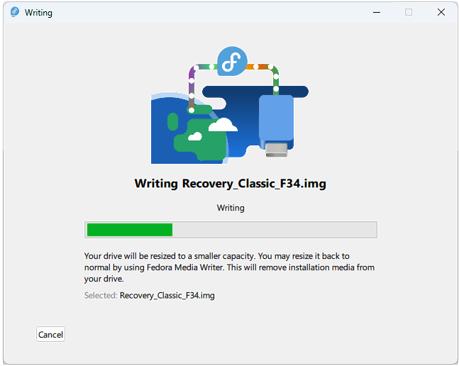 Install RecoveryUSB Make RecoveryUSB 08