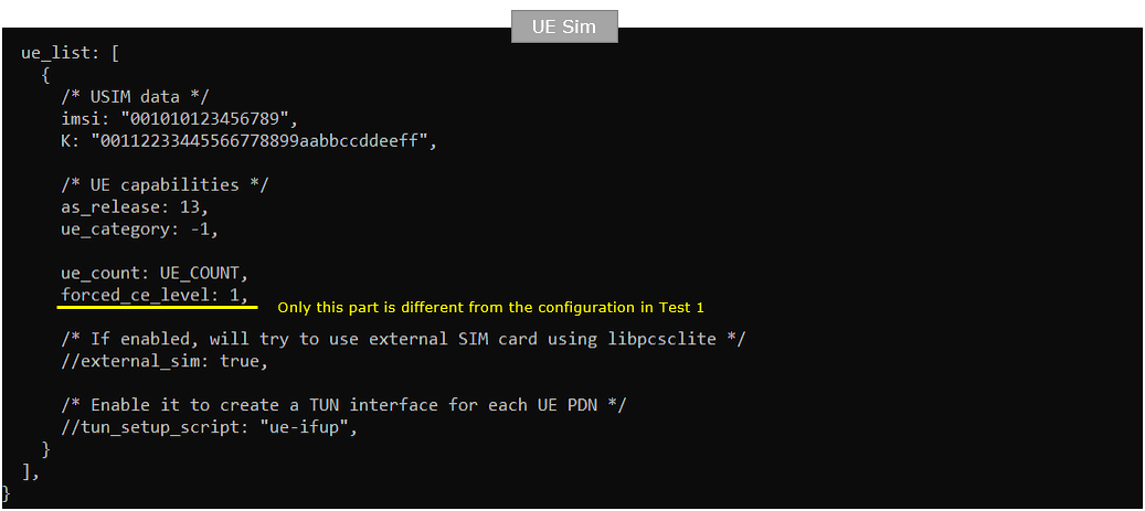 LTE CatM1 2CL UEsim ChangingCL 01