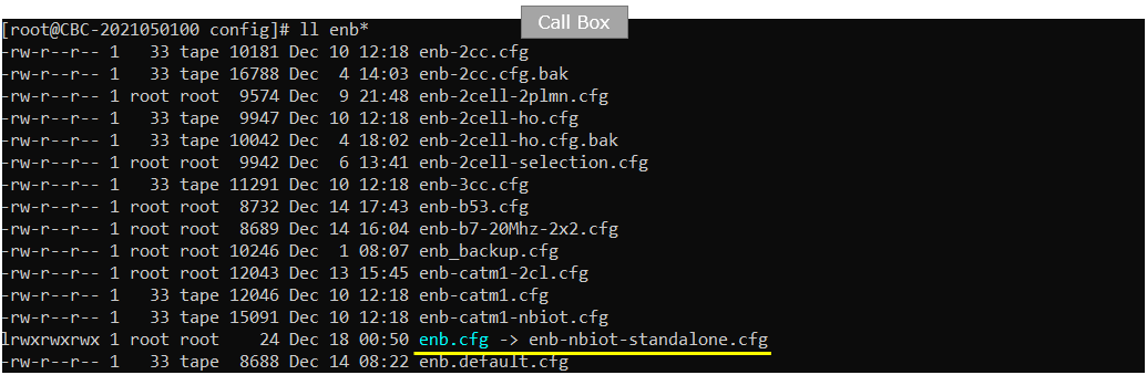 LTE NB standalone UEsim Config 02