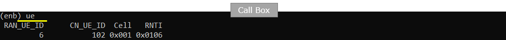 LTE NB standalone UEsim Run 06