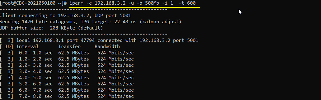 Iperf Test 2 Run 06