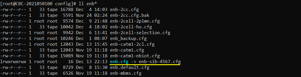 LTE AdditionalSIB Config 01