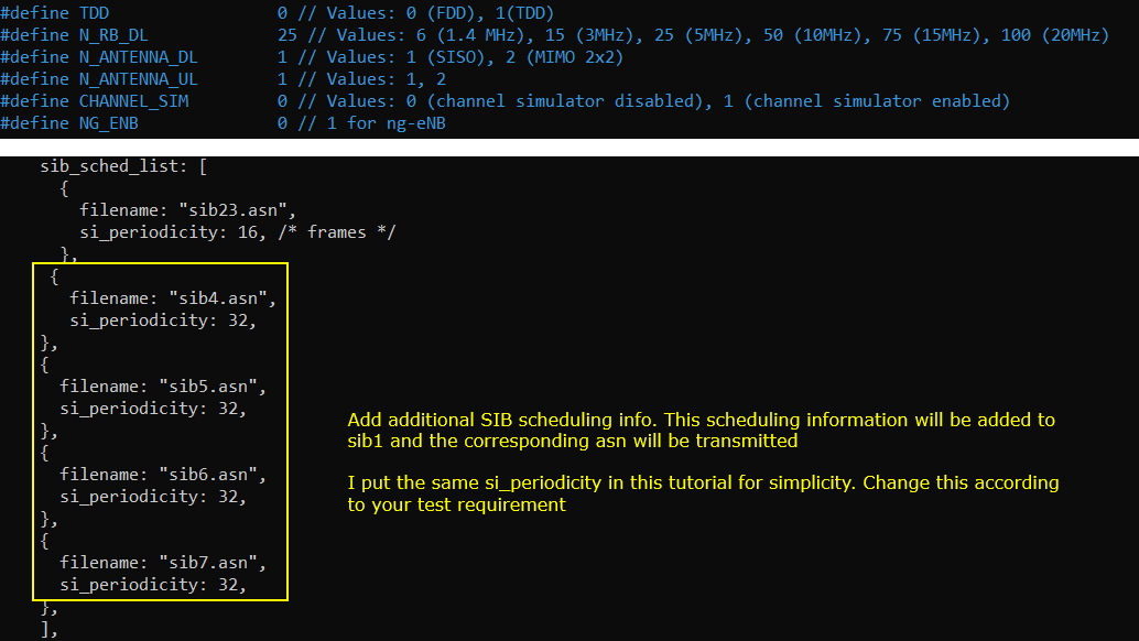 LTE AdditionalSIB Config 03