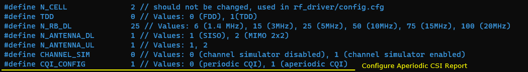 LTE ApCqi Test 2 Config 02