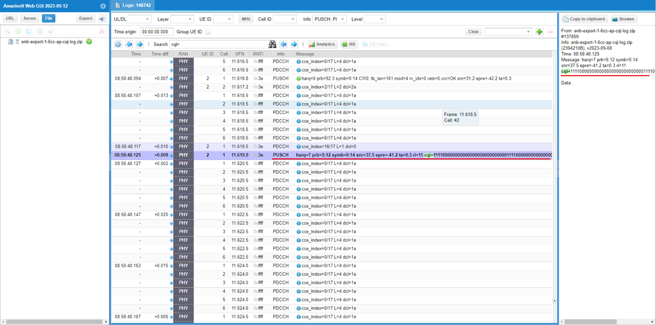 LTE ApCqi Test 3 Log 05