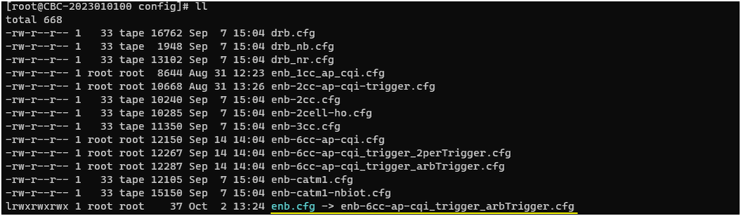 LTE ApCqi Test 3 SubTest 2 Config 01