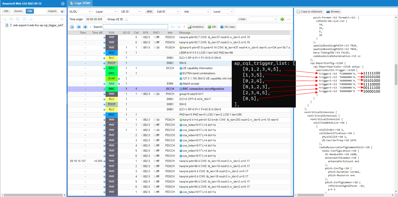 LTE ApCqi Test 3 SubTest 2 Log 01