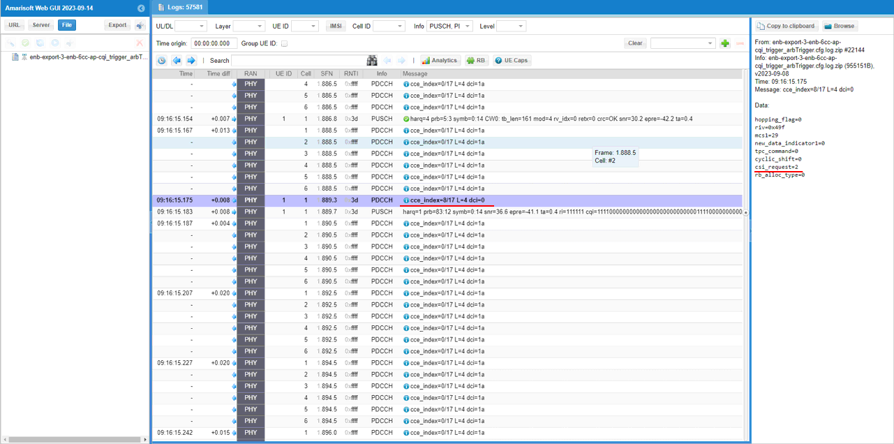 LTE ApCqi Test 3 SubTest 2 Log 02