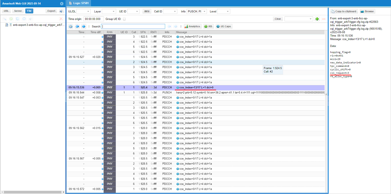 LTE ApCqi Test 3 SubTest 2 Log 04