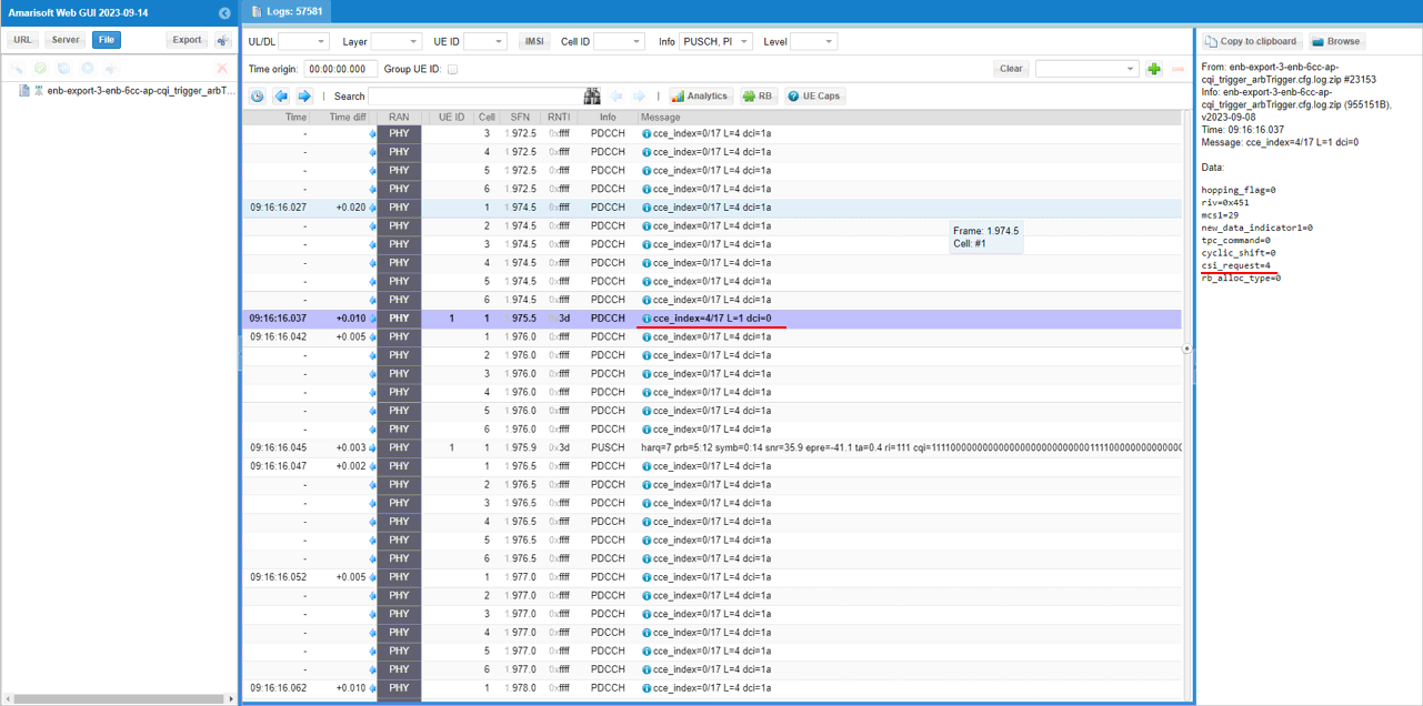 LTE ApCqi Test 3 SubTest 2 Log 06