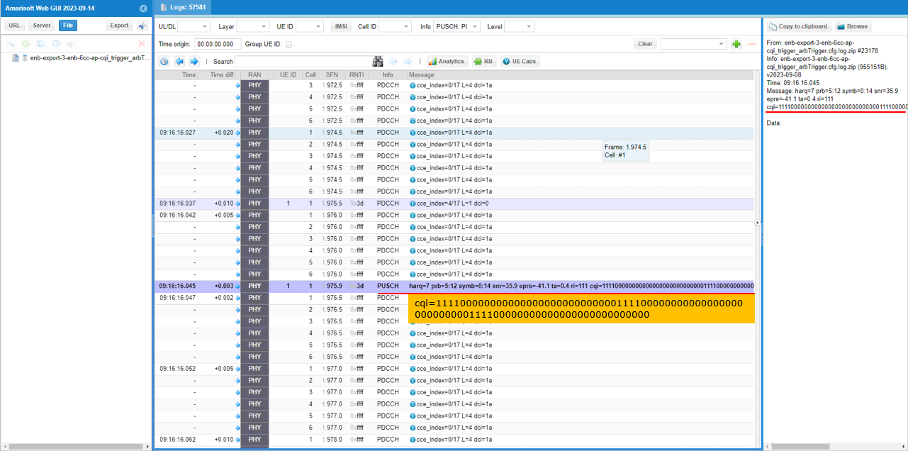 LTE ApCqi Test 3 SubTest 2 Log 07