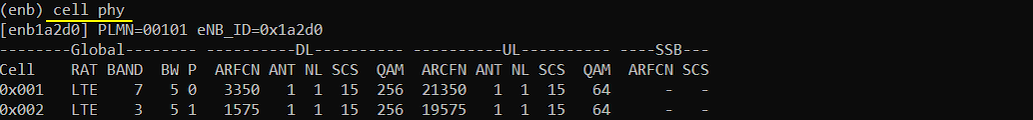 LTE CA Test 1 Run 01