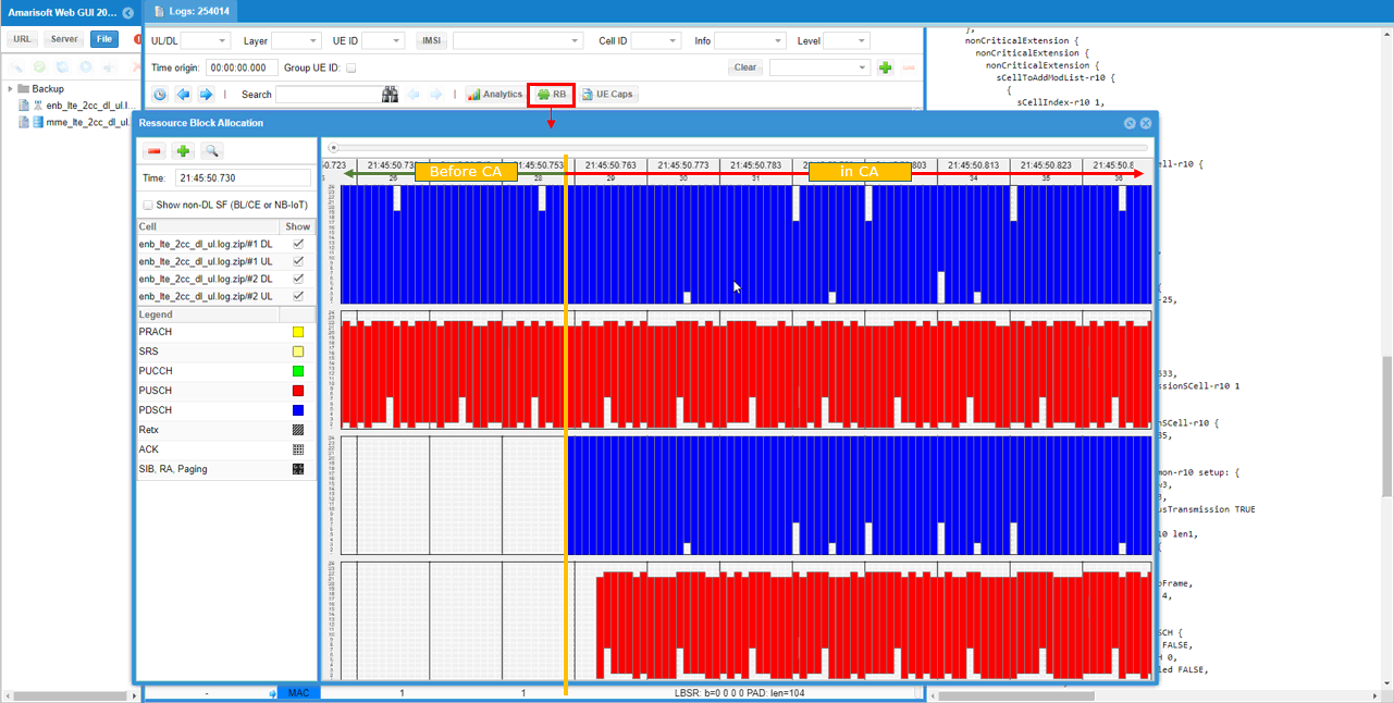 LTE CA Test 3 Log 05