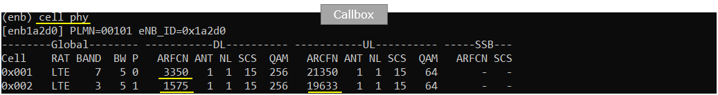 LTE CA Test 3 Run 01