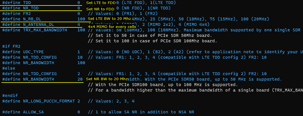 LTE CA Test 4 Config 04