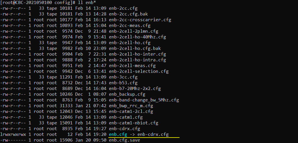 LTE CDRX Config 01