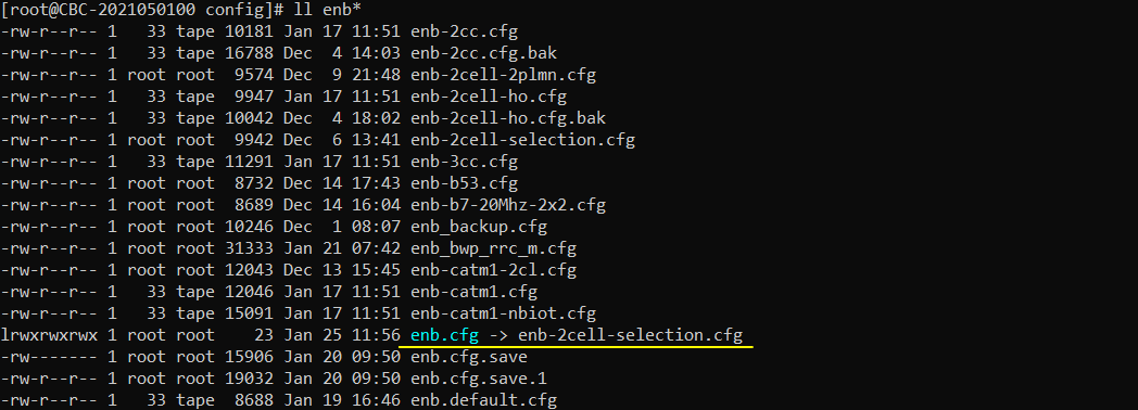 LTE CellReselection Config 01