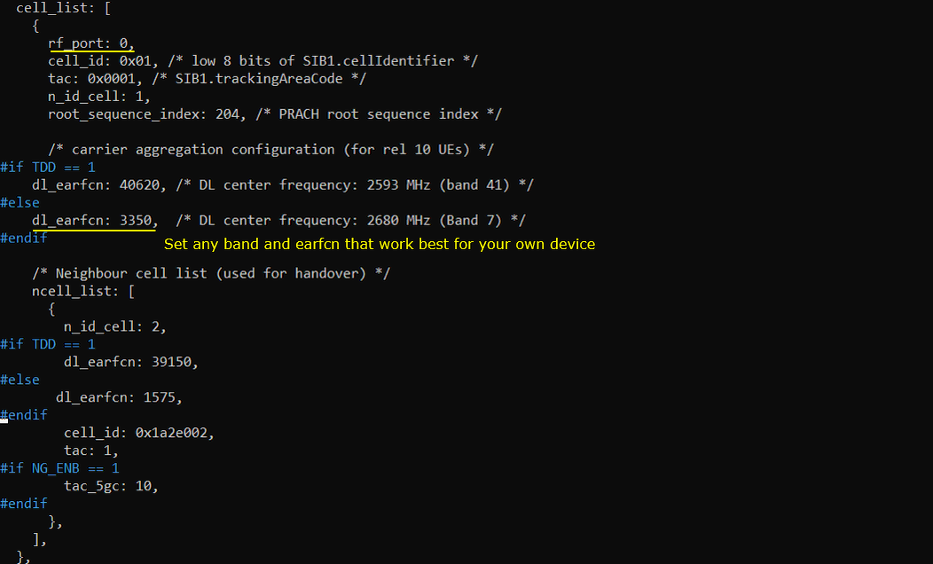 LTE CellReselection Config 03