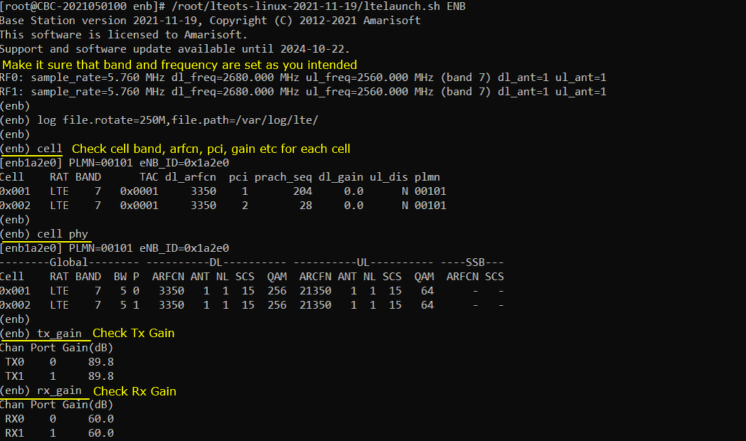 LTE CellReselection Config Run 01