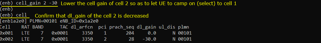 LTE CellReselection Config Run 02