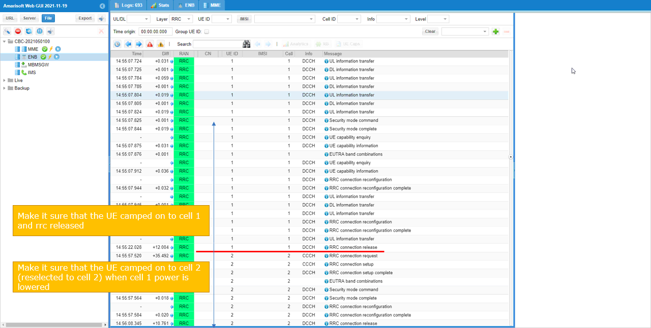 LTE CellReselection Log 05