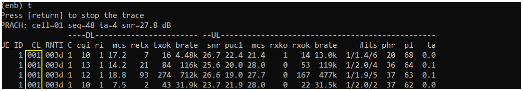 LTE CellReselection Test 2 Run 3