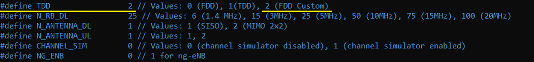 LTE CustomBand Config 02