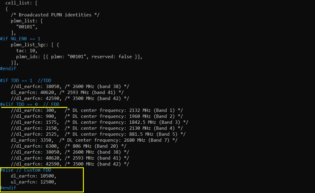 LTE CustomBand Config 04