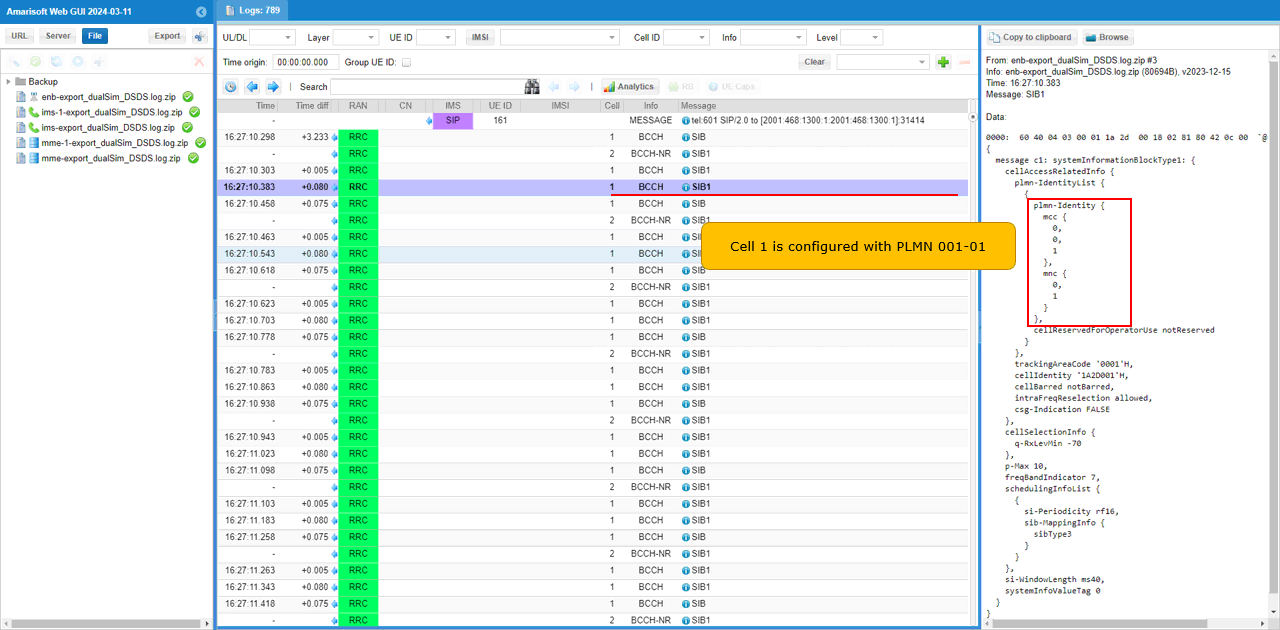 LTE DualSim Test 1 Log 01