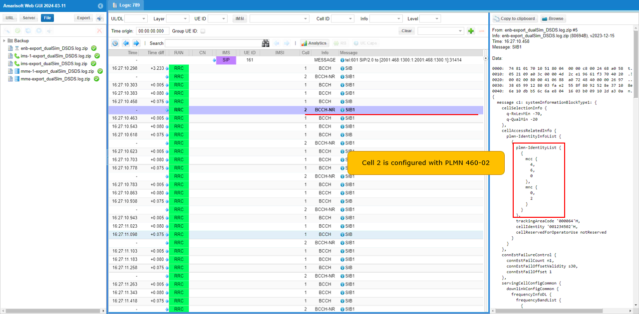 LTE DualSim Test 1 Log 02