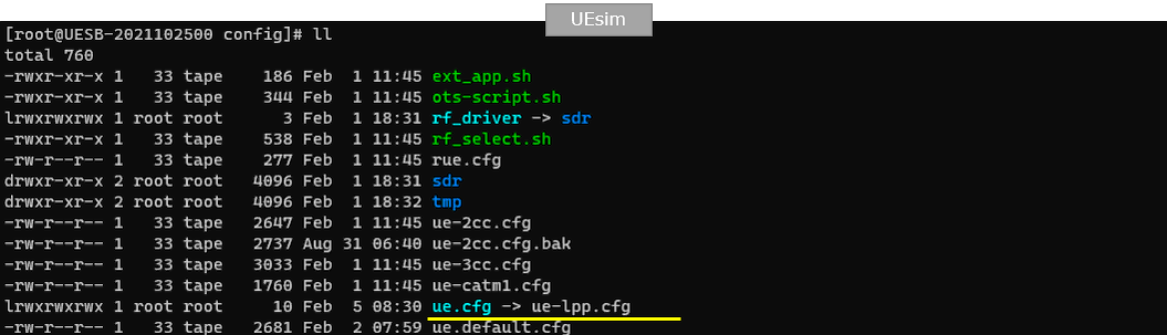 LTE LPP Test1 Configuration 03