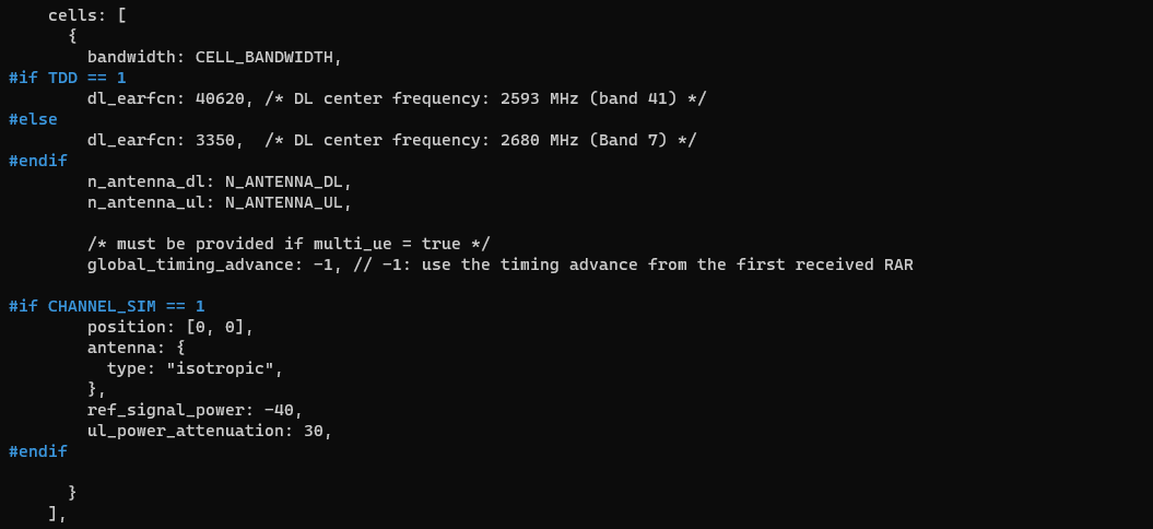 LTE LPP Test1 Configuration 08