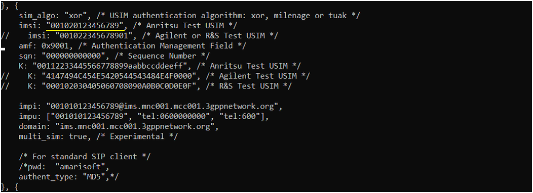 LTE MOCN Configuration ue db 02