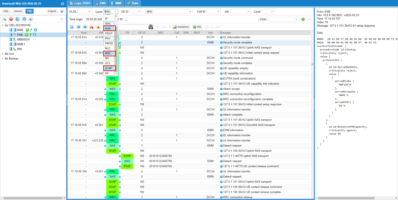 LTE MOCN Log 03