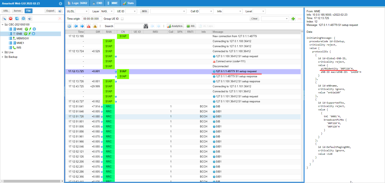 LTE MOCN Log 05