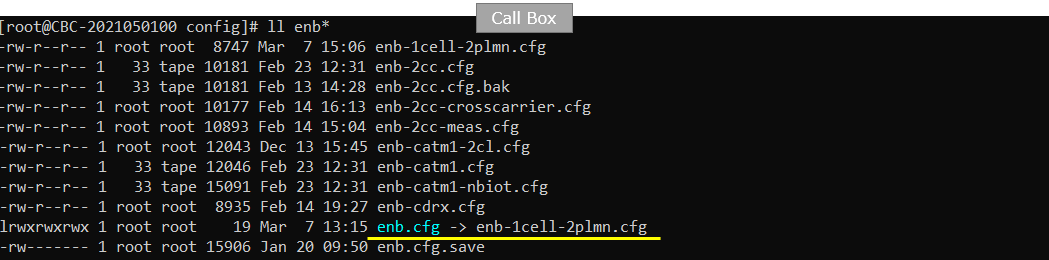 LTE MOCN enb Config 01