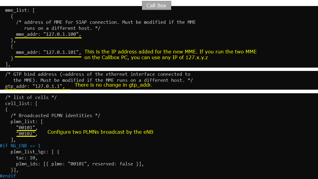 LTE MOCN enb Config 02