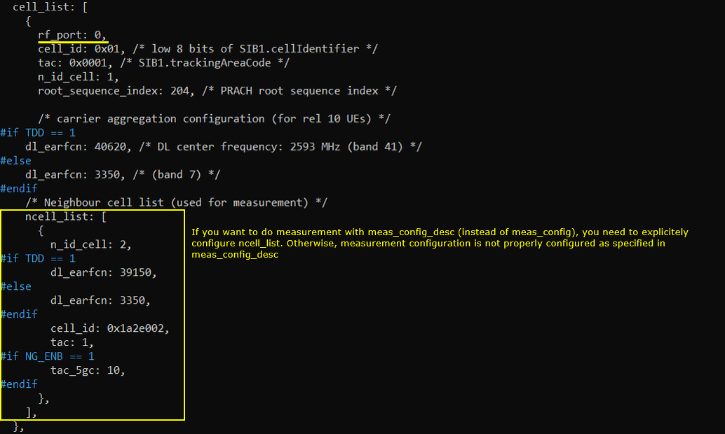 LTE Meas Test 1 Config 03