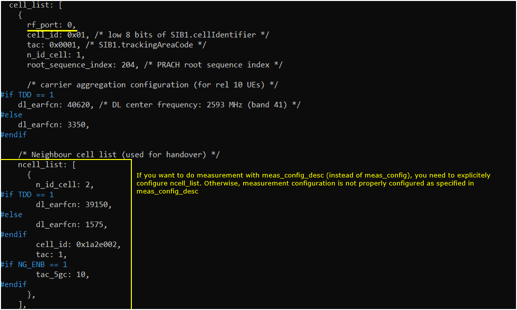 LTE Meas Test 2 Config 03