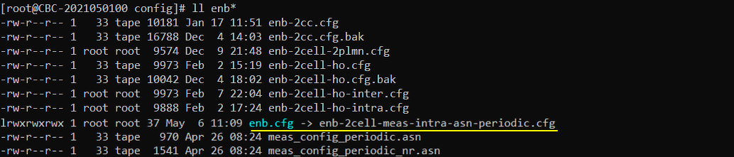 LTE Meas Test 3 Config 01