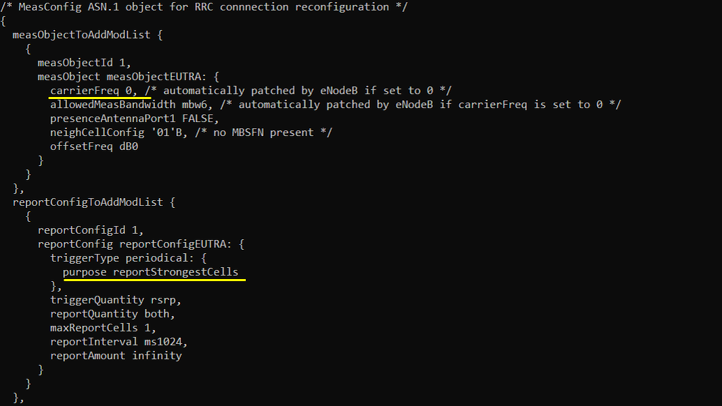 LTE Meas Test 3 Config 05