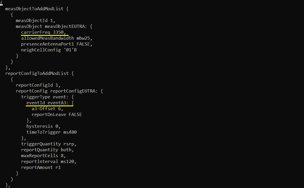 LTE Meas Test 4 Config 05